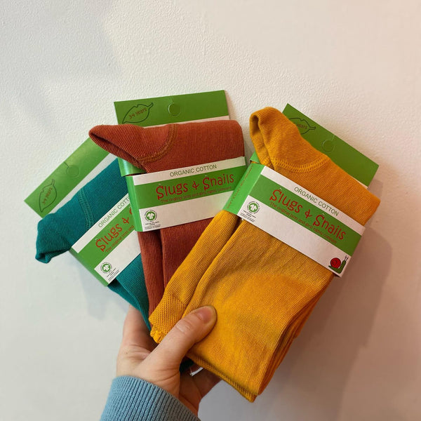 NEW SEASON Earth (Terracotta) Kids&#039; Block Colour Tights