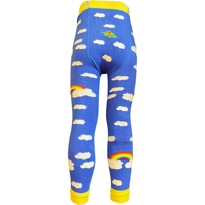 leggings with logo on bum, baby leggings, footless tights, unisex leggings